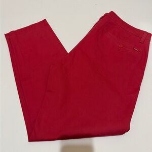 Levi's Men's Vibrant Red Chinos